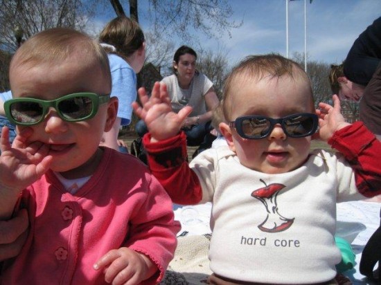 ¿Los bebés pueden usar gafas de sol?