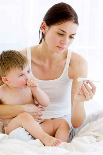 ¿Qué hacer si el bebé tiene fiebre?