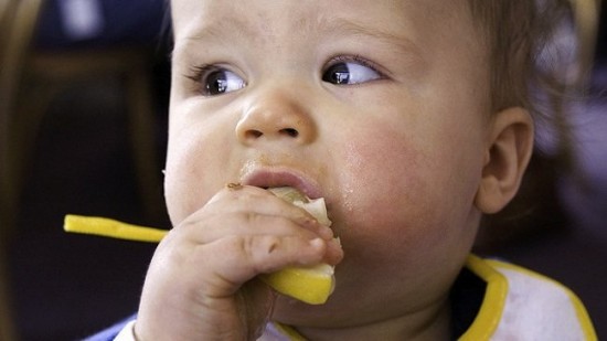 Los bebés que comen sano son menos propensos a las alergias alimentarias